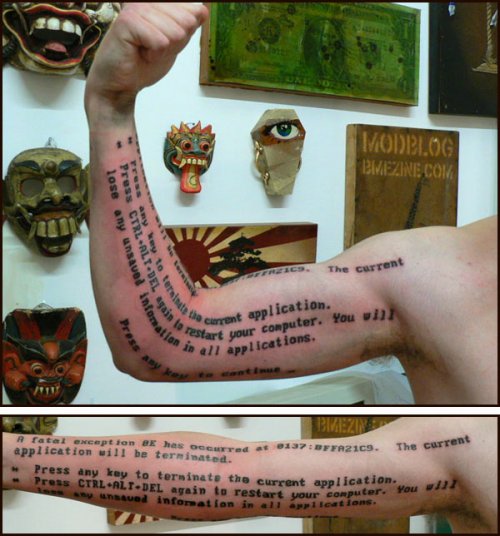 Arm Banner Tattoos